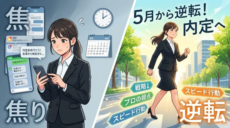 悩まずプロに相談し内定を勝ち取る