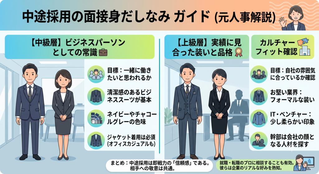 中途身だしなみ