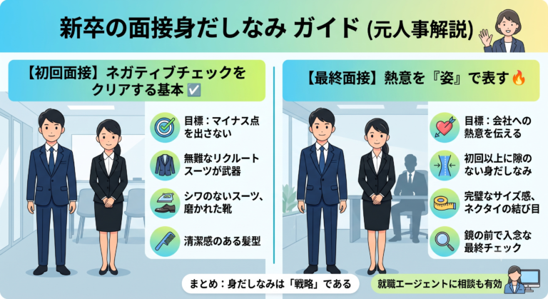 新卒身だしなみ