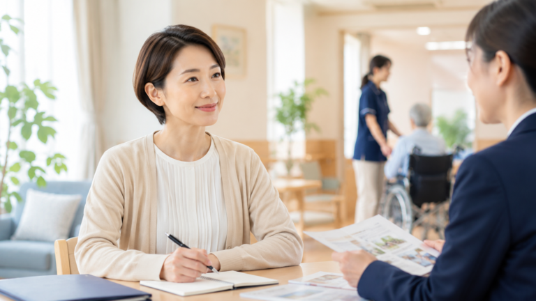 介護職への転職に必要なスキルと職場選びを確認する求職者
