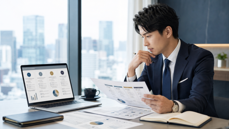 BIG4コンサル4社の違いを比較しながら転職先を検討するビジネスパーソン