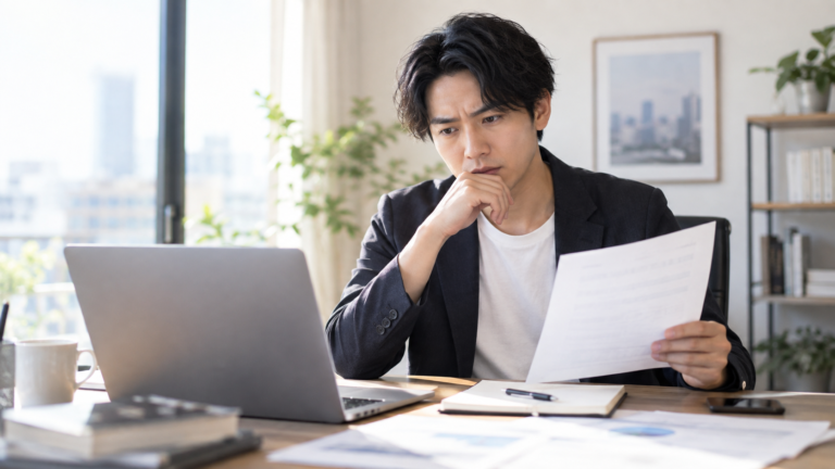 フルリモートと聞いて入社したのに出社を求められ働き方を確認する会社員