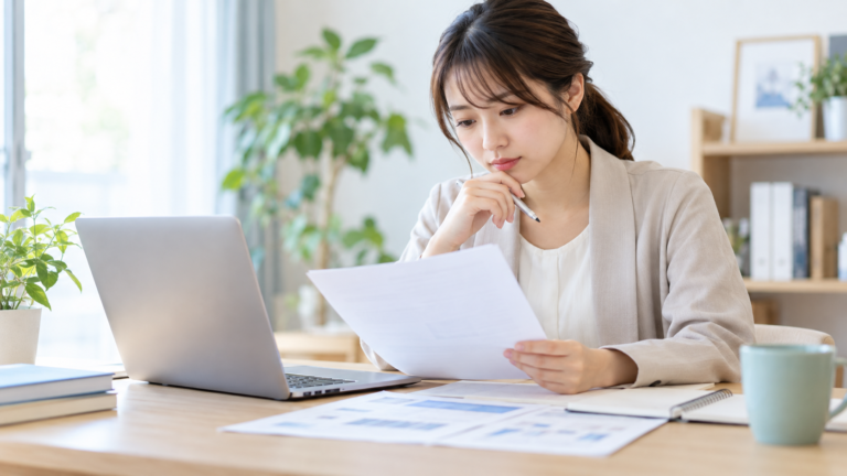 退職記事ガイドを参考にする20代女性会社員